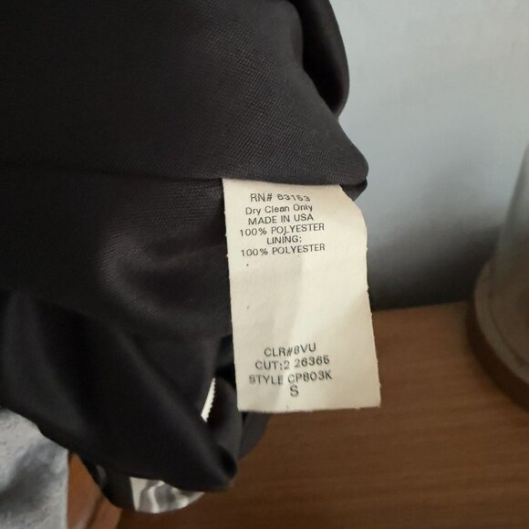 Vintage Y2K 90s Rampage Balinese Screen Print Mesh Skirt Goth Black White S - Picture 5 of 5